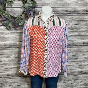 Maeve by Anthro Bernadette Mixed Media = RARE